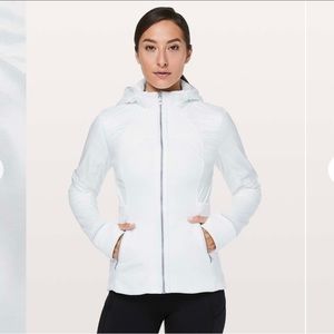 Lululemon Fleece of Mind Jacket in White